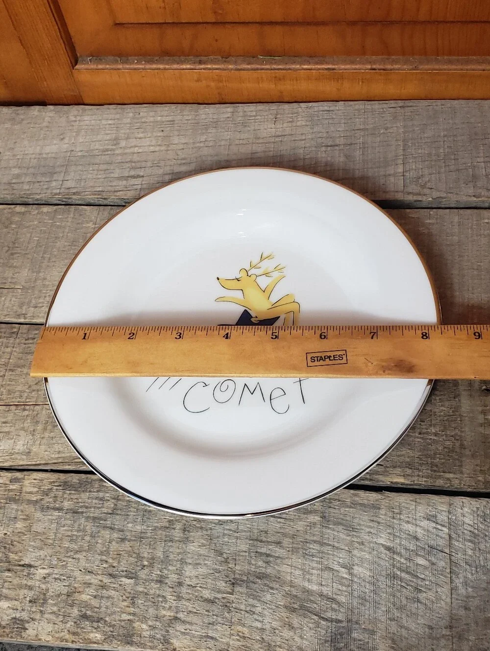 POTTERY BARN Reindeer COMET 8.5